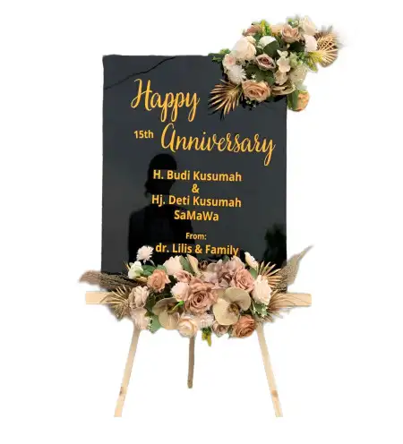 Papan Bunga Akrilik Rawalumbu