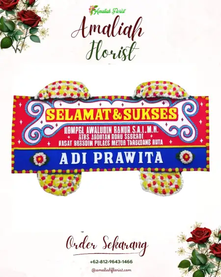 Papan Bunga Ucapan Selamat Rawalumbu